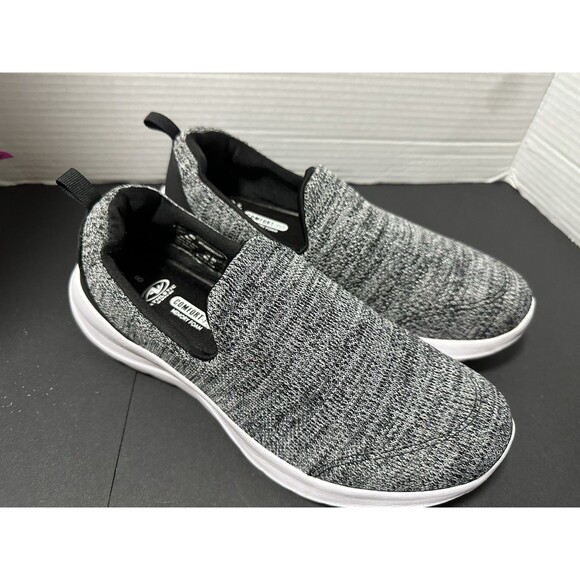 Athletic Works Women's Knit Memory Foam Slip-on Sneakers Size 8 - Picture 1 of 11